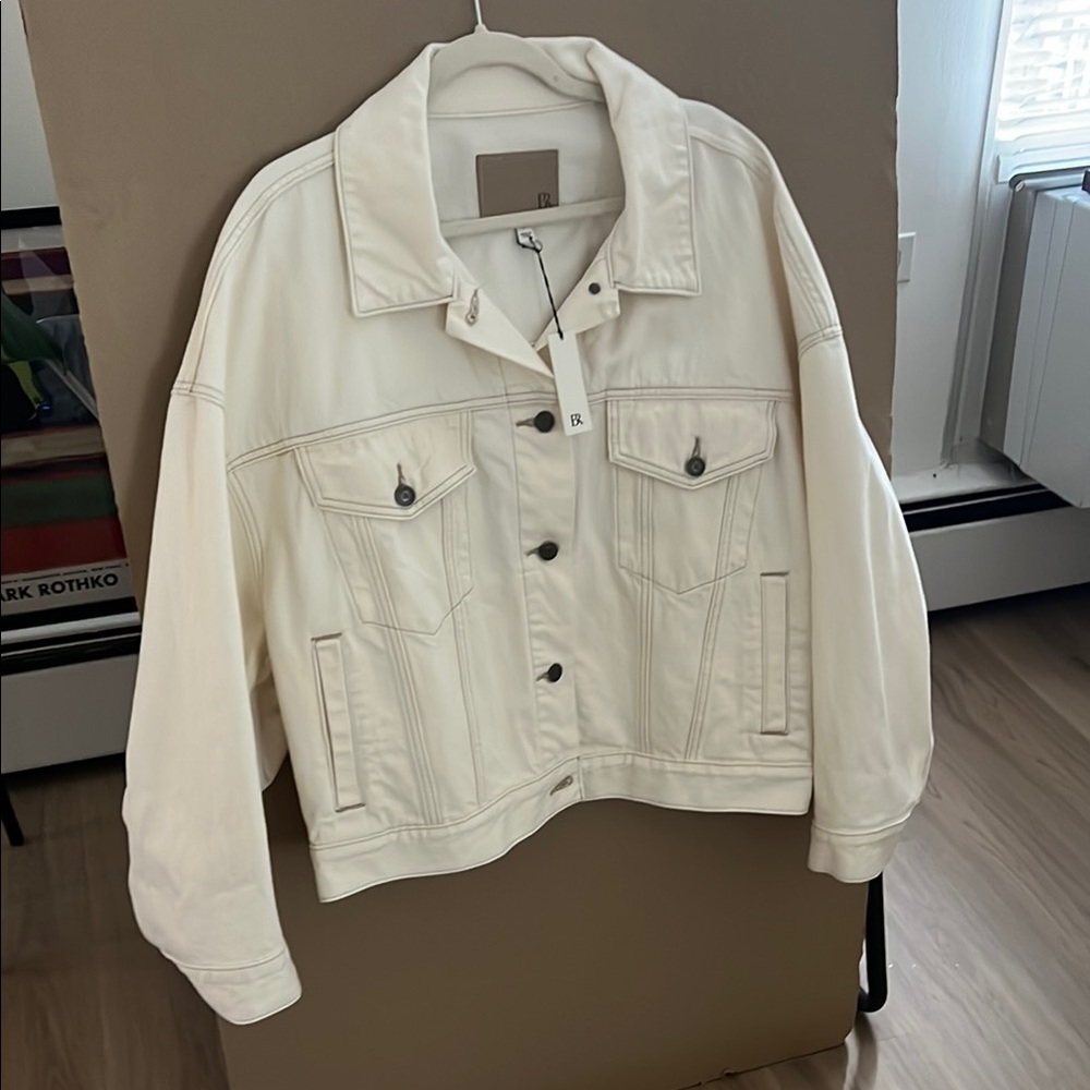 Banana Republic 90s denim trucker jacket